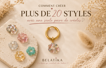 Comment créer plus de 20 styles avec une seule paire de créoles interchangeables ?
