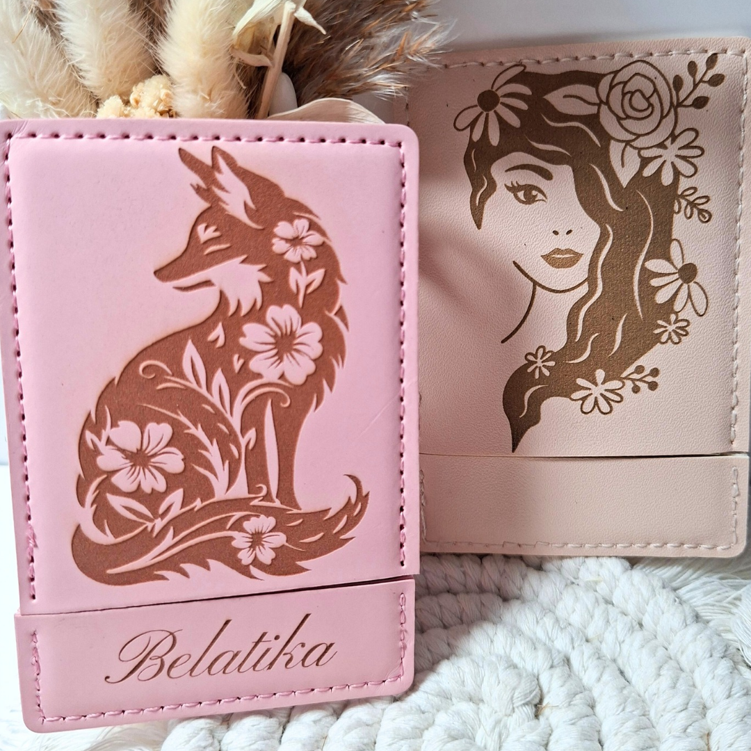 Miroir de poche  personnalisable – Gravure prénom