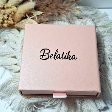 Boîte à Bijoux Rose Belatika – Écrin Cadeau Élégant & Girly